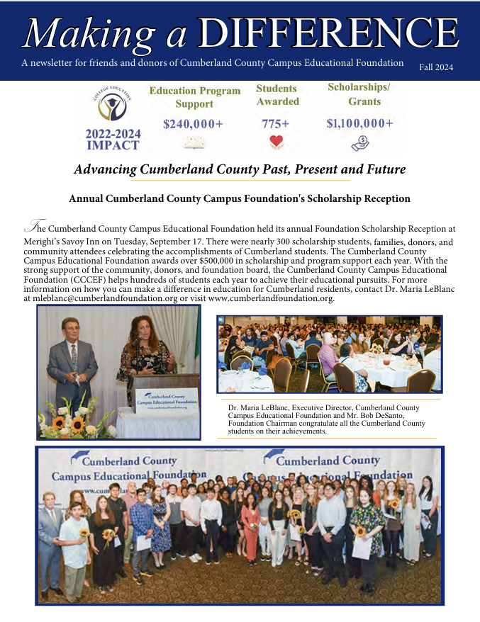 Award ceremony honoring outstanding students at a college campus reception.
