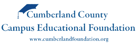 Logo for Cumberland County Educational Foundation with blue text.