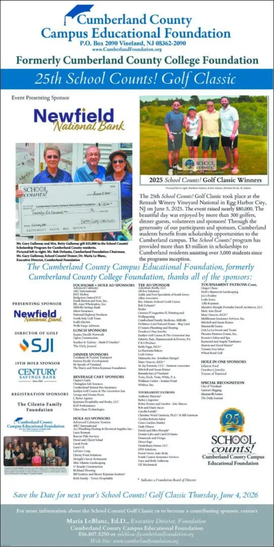 25th Anniversary Golf Classic Held on June 5